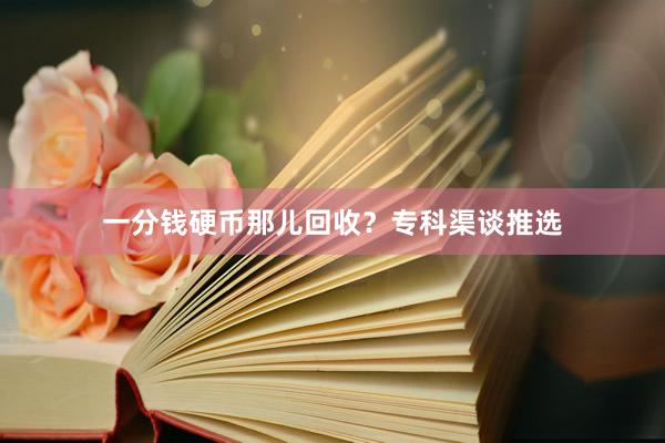 一分钱硬币那儿回收？专科渠谈推选